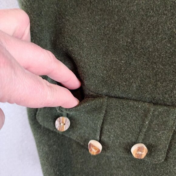 Ralph Lauren Collection Purple Label Vtg Wool Cashmere Military Inspired Vest 6 - Picture 3 of 15